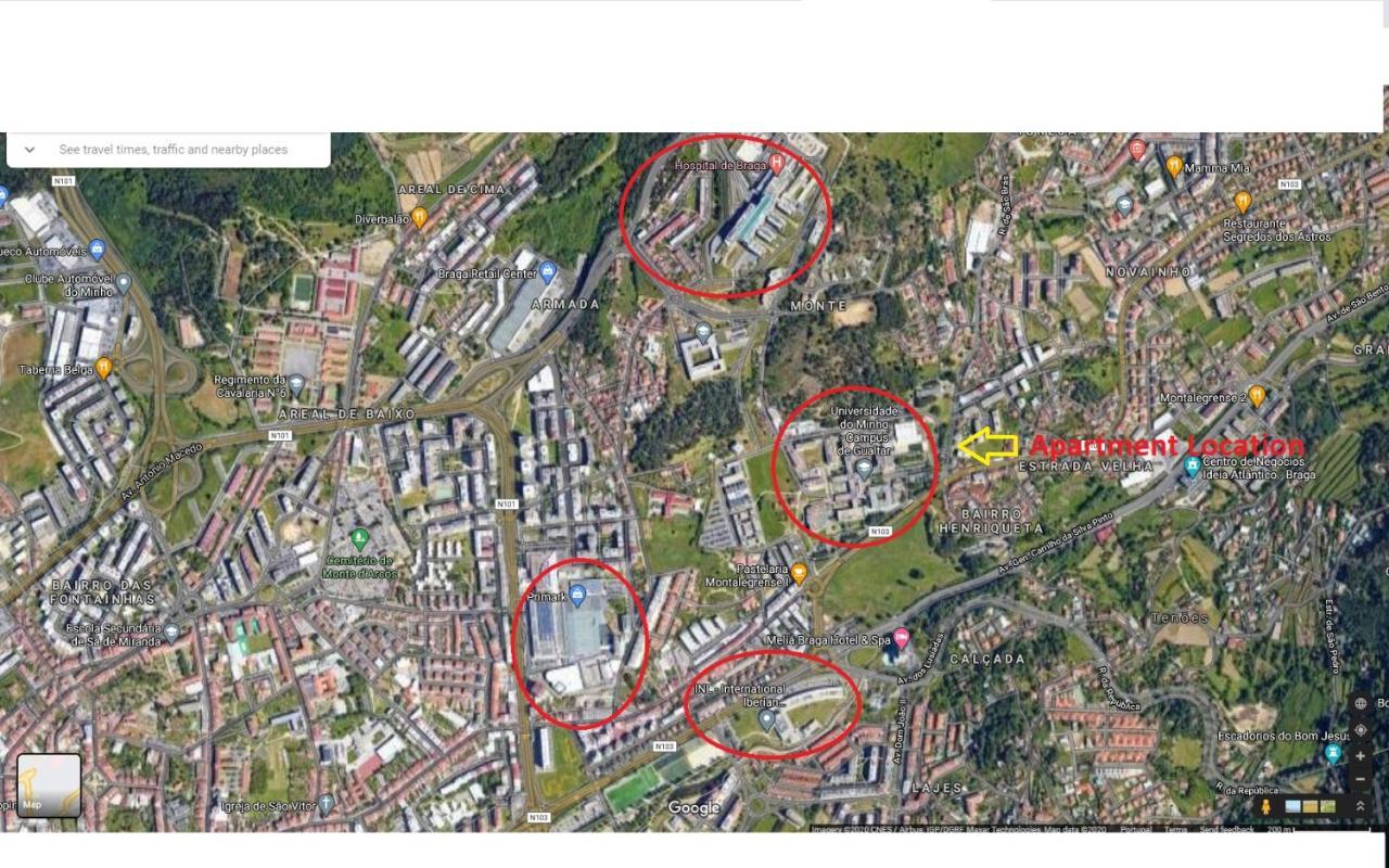 University Of Minho- Inl Campus Gualtar Apartment Braga Eksteriør bilde